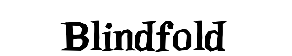 Blindfold Font Download Free