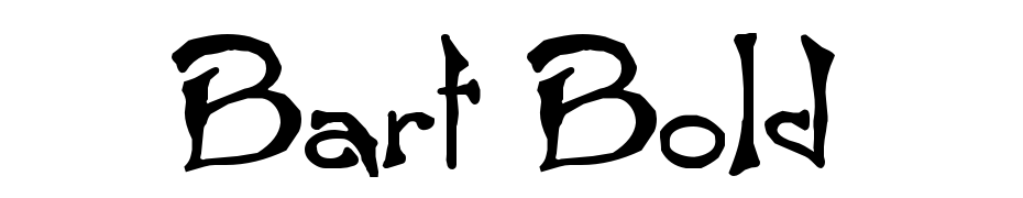 Bart Bold Font Download Free