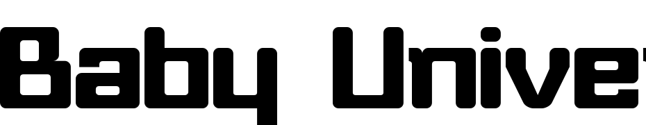 Baby Universe Font Download Free