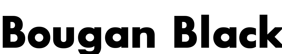 Bougan Black SSi Bold Font Download Free