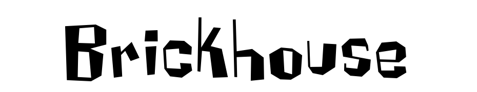 Brickhouse Font Download Free