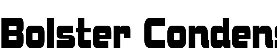 Bolster Condensed Regular Font Download Free
