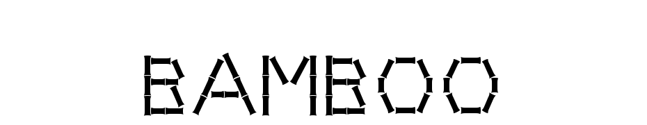 Bamboo Font Download Free