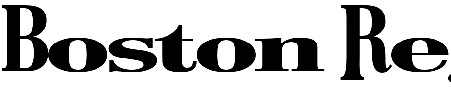 Boston Regular Font Download Free