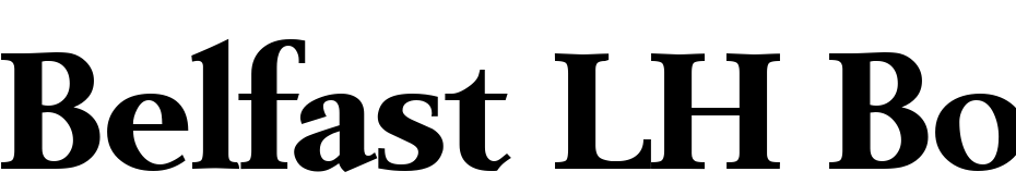 Belfast LH Bold Font Download Free