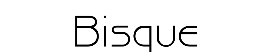 Bisque Font Download Free