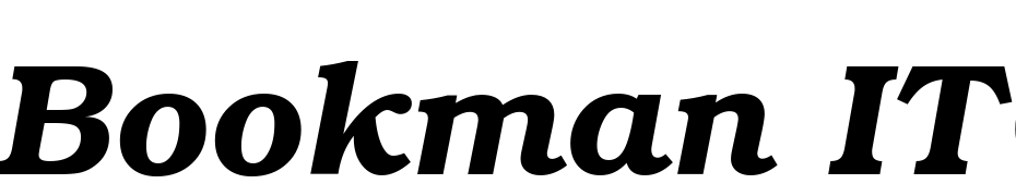Bookman ITC Demi Italic BT Font Download Free