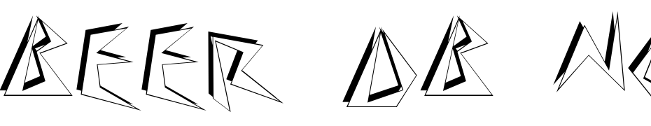 Beer DB Normal Font Download Free