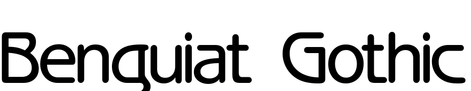 Benguiat_Gothic Medium Font Download Free