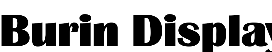 Burin Display SSi Font Download Free