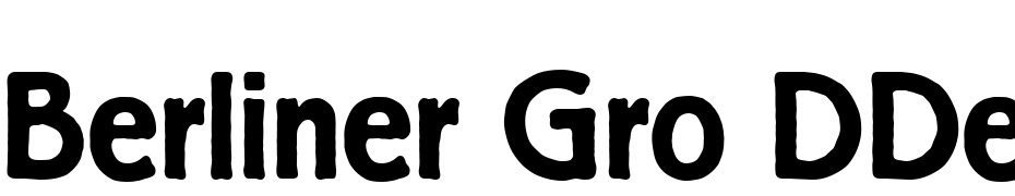 Berliner Gro DDem Bol Font Download Free