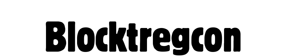 Block TReg Con Font Download Free