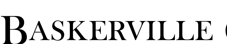 Baskerville Old Fac DCD Font Download Free
