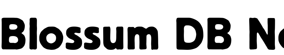 Blossum DB Normal Scarica Caratteri Gratis