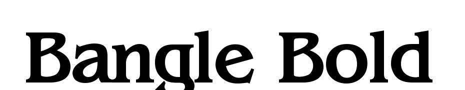Bangle Bold Font Download Free