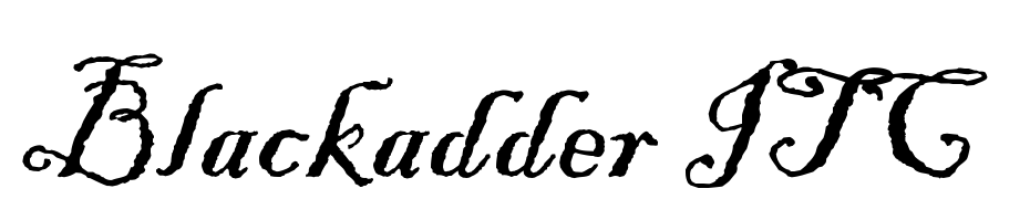 Blackadder ITC Font Download Free