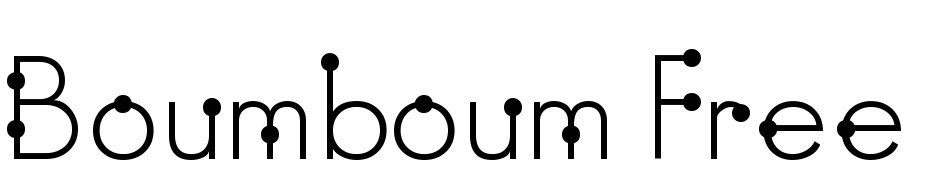 Boum Boum (Free Version) Font Download Free