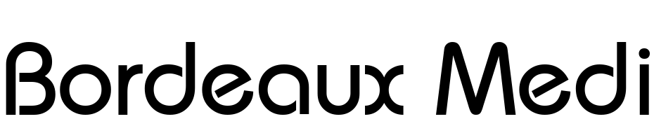 Bordeaux Medium Regular Font Download Free