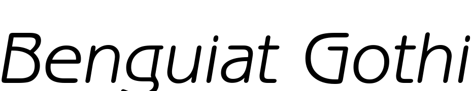 Benguiat Gothic Book Italic BT Font Download Free