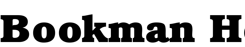 Bookman Heavy Regular Font Download Free