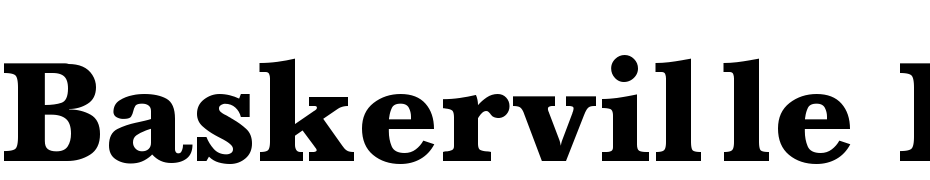 Baskerville Bold Font Download Free