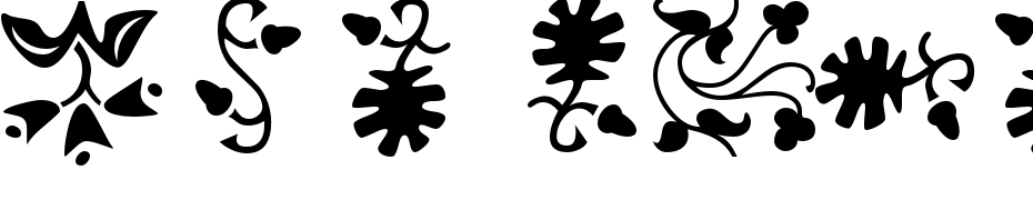 Borderbats Fleur Regular Fuente Descargar Gratis