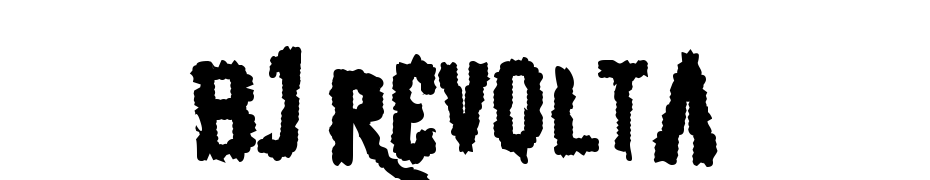 BJ REVOLTA Font Download Free