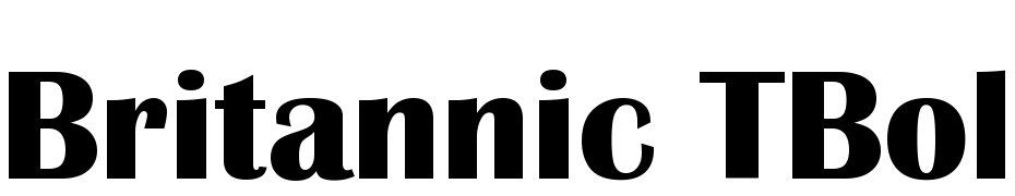 Britannic TBol Font Download Free