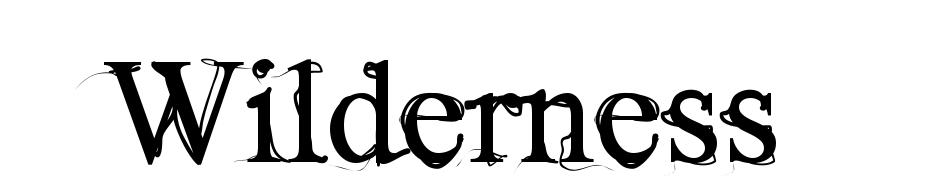 Wilderness Font Download Free