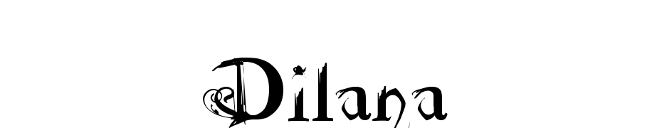 Dilana cкачати шрифт безкоштовно
