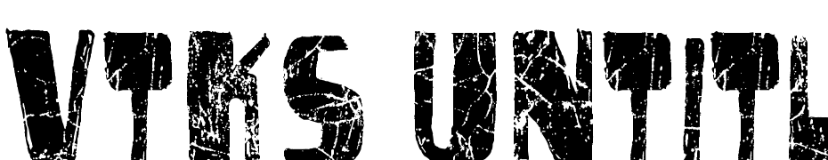 Vtks Untitled Font Download Free