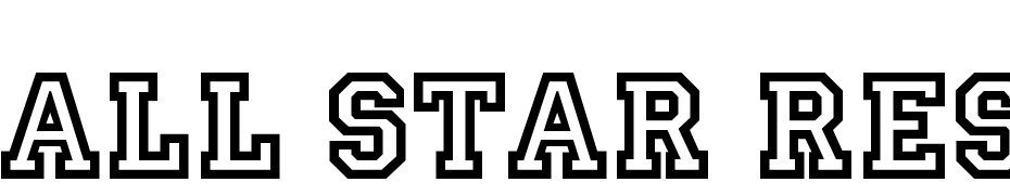 Allstar Regular Font Download Free