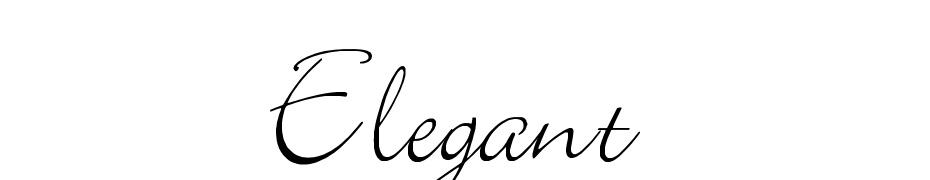 Elegant Fuente Descargar Gratis