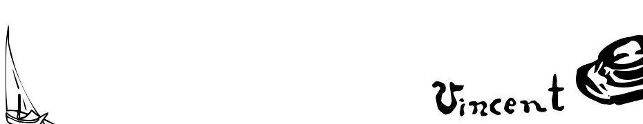 P22Vincent Extras Font Download Free
