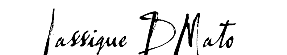 Lassigue DMato Font Download Free