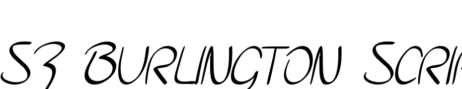 SF Burlington Script SC Yazı tipi ücretsiz indir