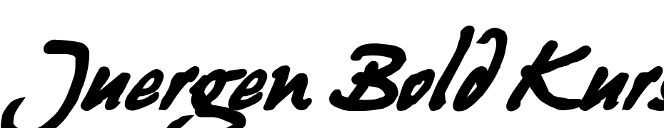 Juergen Bold Kursiv Schrift Herunterladen Kostenlos