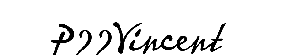 P22Vincent Font Download Free