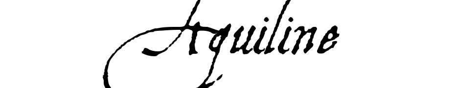 Aquiline cкачати шрифт безкоштовно