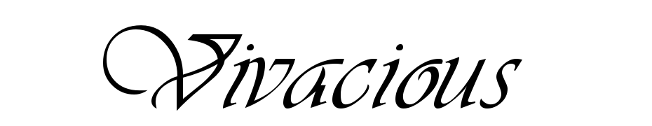 Vivacious Font Download Free