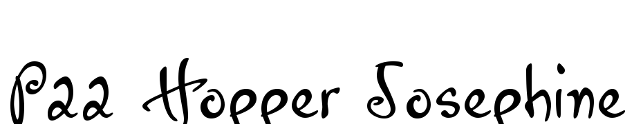 P22 Hopper Josephine Font Download Free