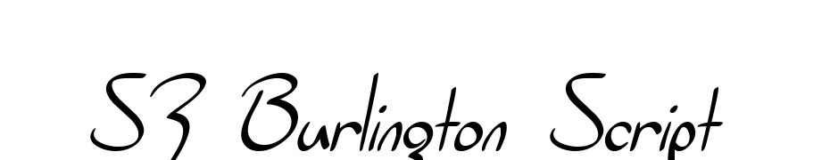 SF Burlington Script Schrift Herunterladen Kostenlos