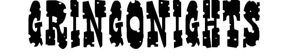 Gringo Nights Schrift Herunterladen Kostenlos