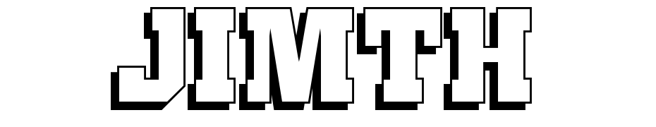 Jim Thorpe High Font Download Free