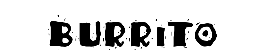 Burrito Regular Fuente Descargar Gratis