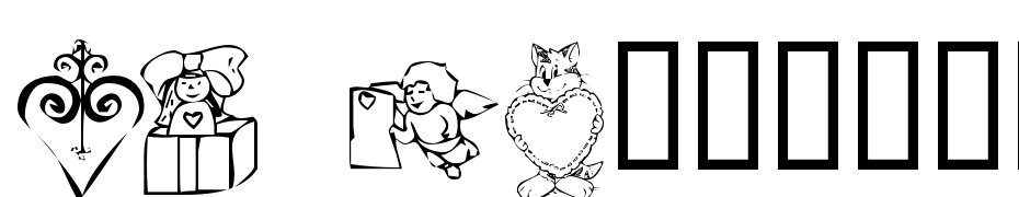 KR Valentine 2003 Font Download Free