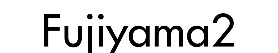 Fujiyama2 Font Download Free