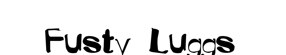 Fusty Luggs Font Download Free