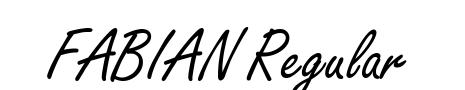 FABIAN Regular Font Download Free