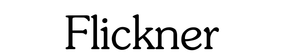 Flickner Font Download Free